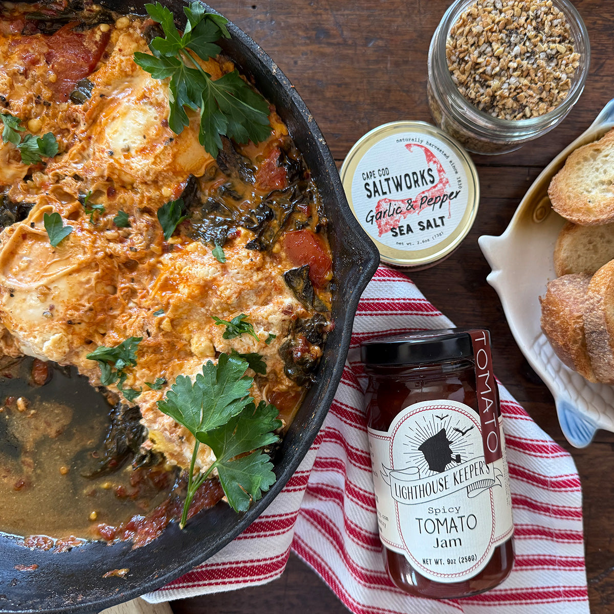 Garlic & Pepper Sea Salt