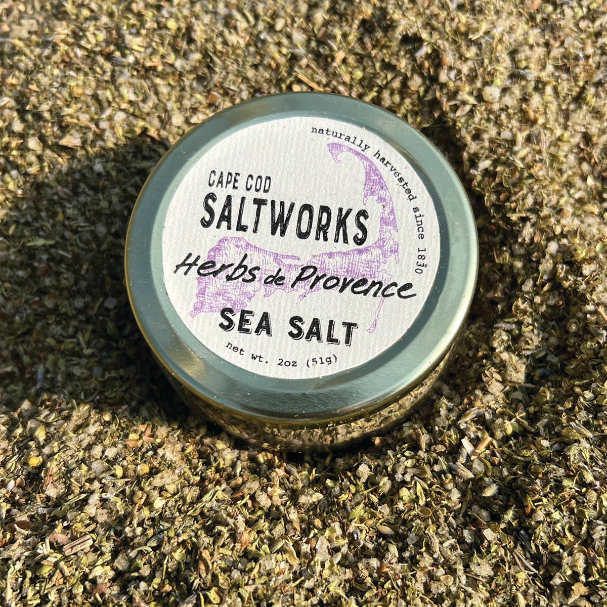 Herbs de Provence Sea Salt Cape Cod Saltworks