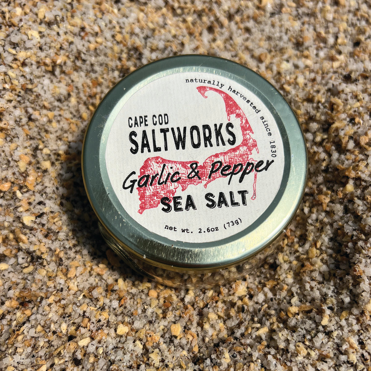 Garlic & Pepper Sea Salt